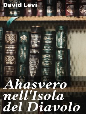 cover image of Ahasvero nell'Isola del Diavolo